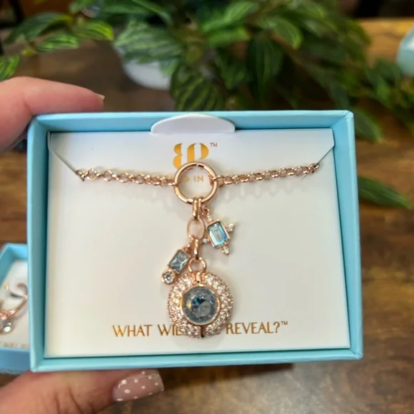 Bomb Party March 2026 Necklace, Rose Gold - Picture 1 of 2